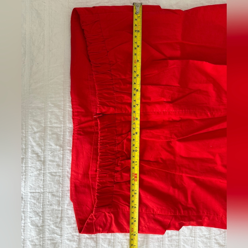 NWT J.Crew Red Stapless Tube Top - Picture 8 of 8